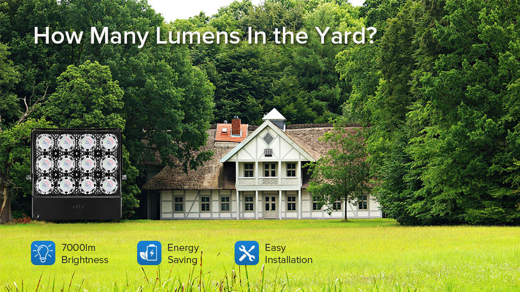 How Many Lumens Do We Need in the Yard?  