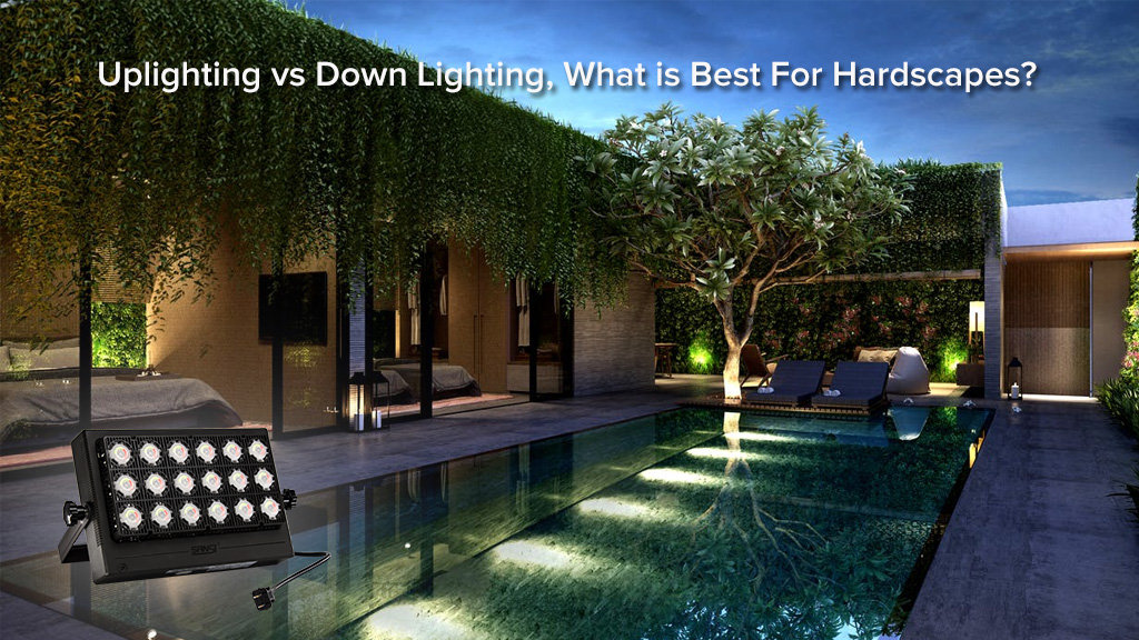 Uplighting vs Downlighting What is Best For Hardscapes?