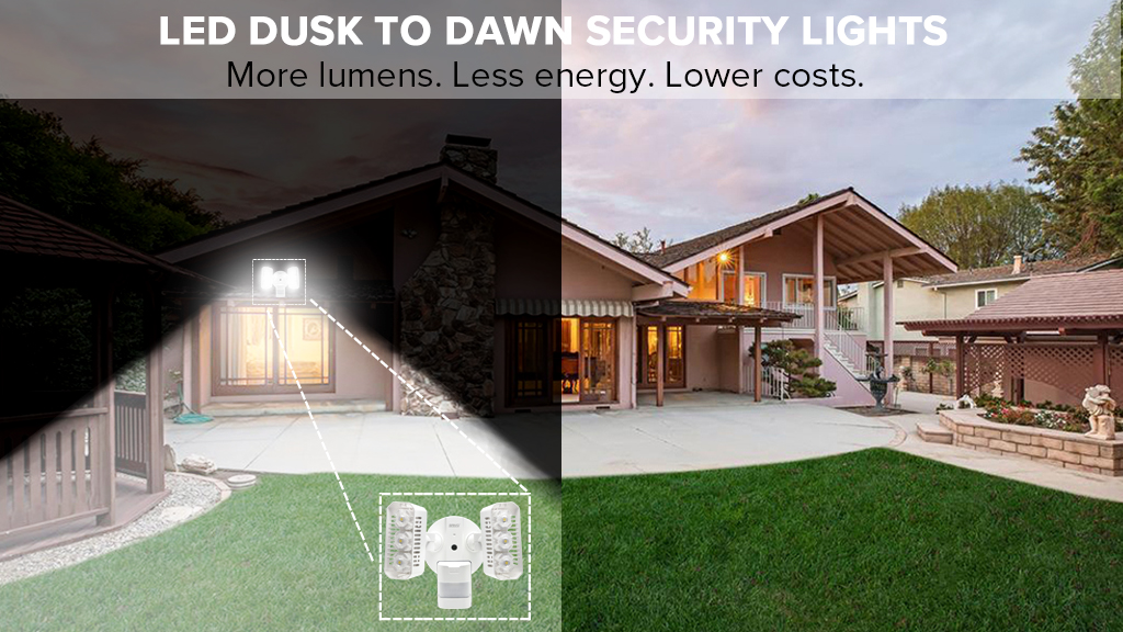 What Are The Benefits of a Dusk Till Dawn Security Light 