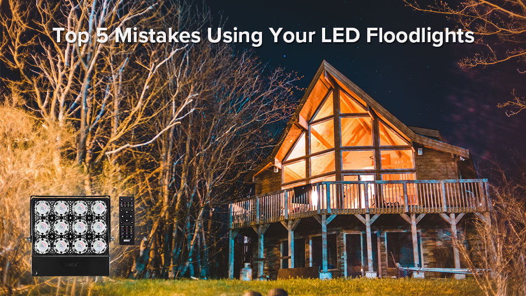 5 Ways You’re Using Your RGB LED Floodlight Incorrectly 