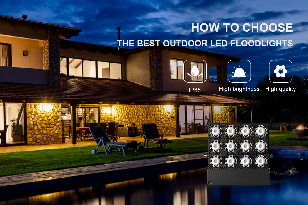 How to Choose the Best Outdoor LED Floodlight?
