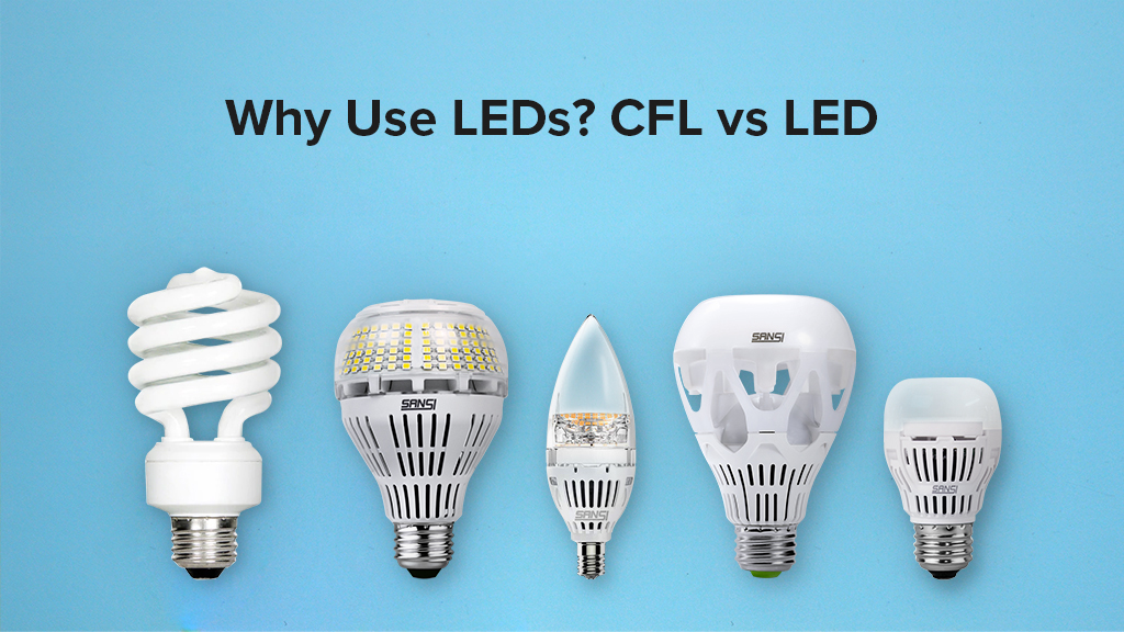 Why Should We Use LED bulbs?  CFLs & LEDs A Comparison 