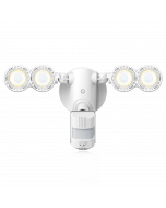 30W LED Security Light (White, Round)