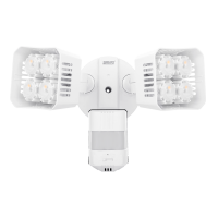36W LED Security Light (White, Square)